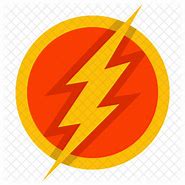 Image result for Flash Icon Red PNG