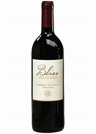 Image result for Bliss Family Cabernet Sauvignon