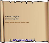 Image result for descorregido