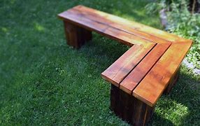 Image result for Outdoor Wood Bench Kits