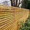 Image result for Horizontal Wood Slat Fence