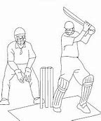 Image result for Cricket Game Outline