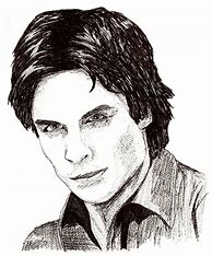 Image result for Damon Salvatore Drawing Easy