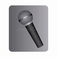 Image result for Button with Microphone Logo