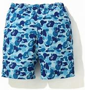 Image result for BAPE Shorts Blue