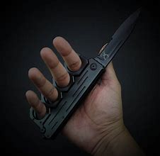 Image result for Folding Knuckle Knife