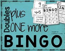 Image result for Doubles Plus One Printable