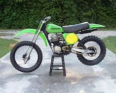 Image result for Vintage Kawasaki Dirt Bikes