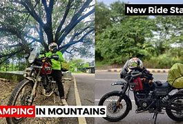 Image result for Camping with a Royal Enfield Himalayan