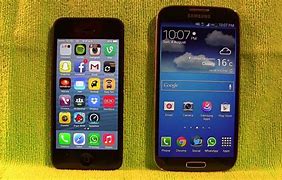 Image result for Samsung Galaxy S4 vs iPhone 5S