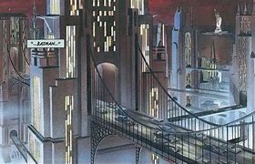 Image result for Gotham City Art Deco