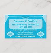 Image result for Pressure Washing Business Cards