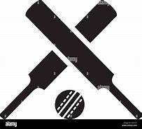 Image result for Cricket Bat Ball Vector