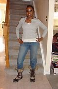 Image result for Apple Bottom Jeans Booots with the Fur
