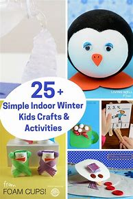 Image result for Winter Arts and Crafts Indoors