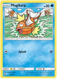 Image result for Magikarp Pokemon Card