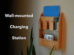 Image result for Wall Cell Phone Charging Station
