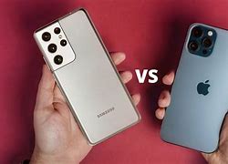 Image result for iPhone 12 vs Samsung S21