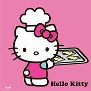 Image result for Hello Kitty Baking Purple Color