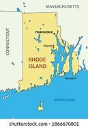 Image result for Map of Rhode Island