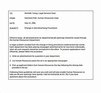 Image result for Email Memo Template