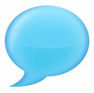 Image result for Blue Message Bubble Stickers