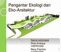 Image result for Konsep Ekologi Arsitektur