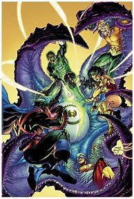 Image result for Justice League vs Starro