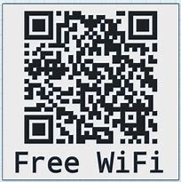 Image result for Complimentary Wi-Fi Sign