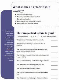 Image result for Pros and Cons Couples Worksheet