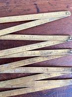 Image result for Antique Brass Folding Ruler