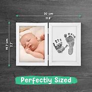 Image result for Baby Handprint Fold Frame