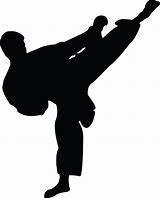 Image result for Taekwondo Silhouette Clip Art