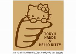 Image result for Hello Kitty Holding Up Hand