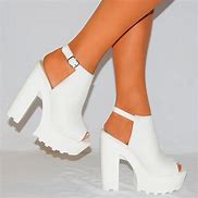 Image result for Chunky 7 Inch Heels