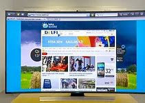 Image result for Biggest Curved TV