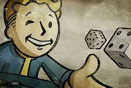 Image result for Fallout Vault Boy Gambling