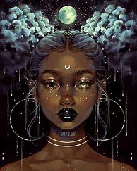 Image result for Black Girl Space Art