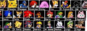 Image result for Super Smash Flash Characters