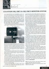 Image result for Celestion SR1