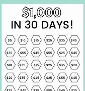 Image result for 30-Day Donation Challenge Printable