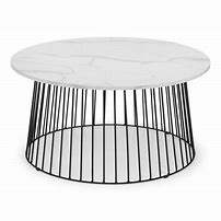Image result for Round White Marble Coffee Table