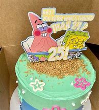 Image result for Spongebob 25 Meme Cake