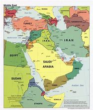 Image result for Middle East Cities Map