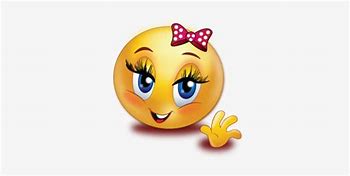 Image result for Animated Girl Waving Emoji