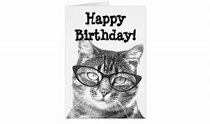 Image result for Cute Happy Birthday Cat Meme
