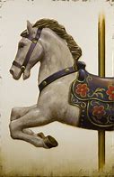 Image result for Carousel Horse Painting