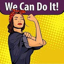 Image result for We Can Do It Feminist Cartoon