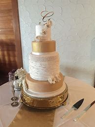 Image result for Champagne Wedding Cake