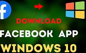 Image result for Facebook App for Windows Laptop